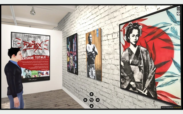 FAMAX — première galerie virtuelle — visuel d’archive