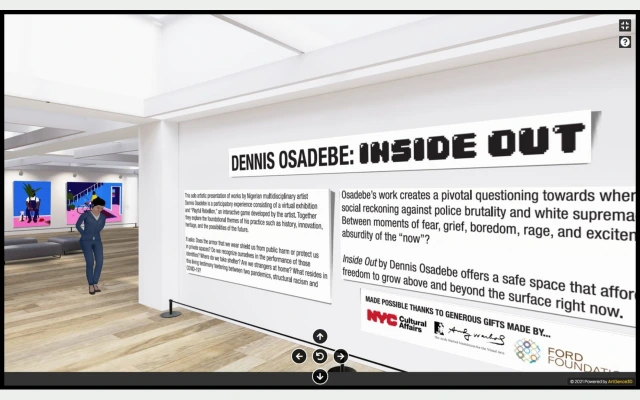 MoCADA — INSIDE OUT, Dennis Osadebe — visuel d’archive