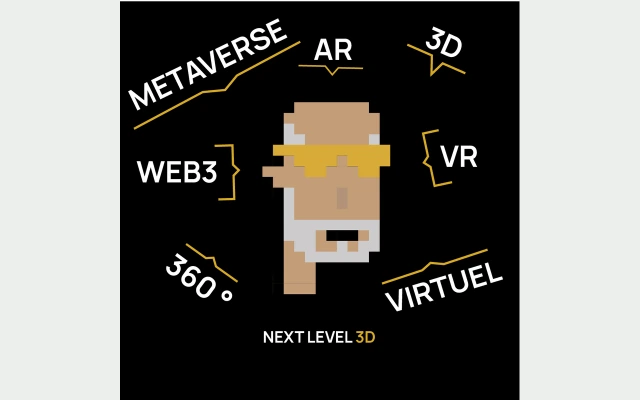 Next Level 3D et le Métavers — visuel d’archive