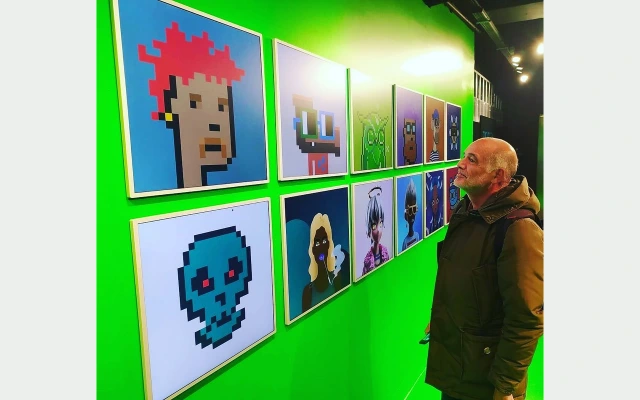 NFT Factory — exposition inaugurale — visuel d’archive