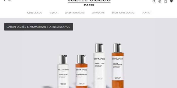 Next Level Com prend soin du site Joëlle Ciocco