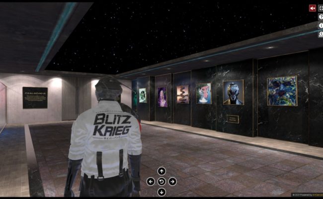 IT IS ALL AROUND US : la 1° exposition NFT en 3D immersive par Artgence 3D