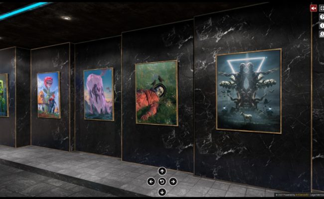 Top NFT Artist Beeple in the new summer edition of the IT IS ALL AROUND US virtual exhibition