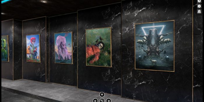 Top NFT Artist Beeple in the new summer edition of the IT IS ALL AROUND US virtual exhibition