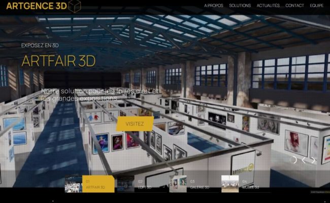 Les expériences virtuelles en 3D : Artfair 3D l’avenir des foires d’art ?