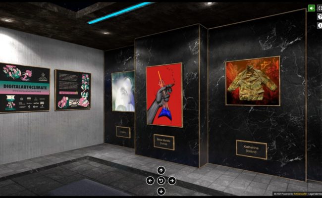 Artgence 3D exhibits finalists of the #DigitalArt4Climate Competition in a virtual NFT museum